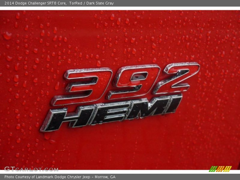 TorRed / Dark Slate Gray 2014 Dodge Challenger SRT8 Core
