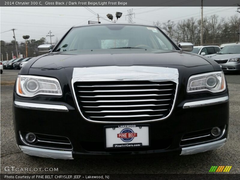 Gloss Black / Dark Frost Beige/Light Frost Beige 2014 Chrysler 300 C