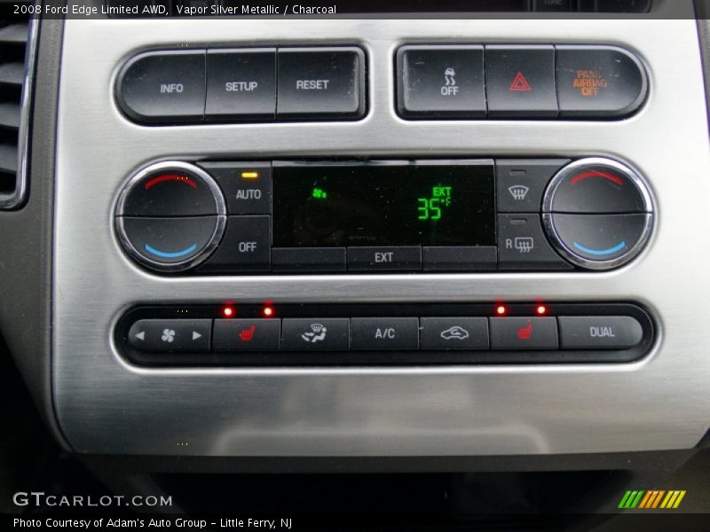 Vapor Silver Metallic / Charcoal 2008 Ford Edge Limited AWD