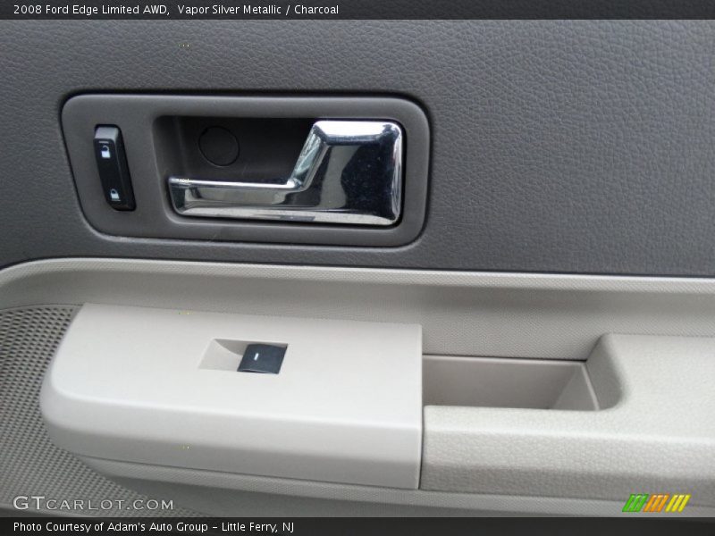 Vapor Silver Metallic / Charcoal 2008 Ford Edge Limited AWD