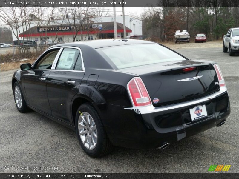 Gloss Black / Dark Frost Beige/Light Frost Beige 2014 Chrysler 300 C
