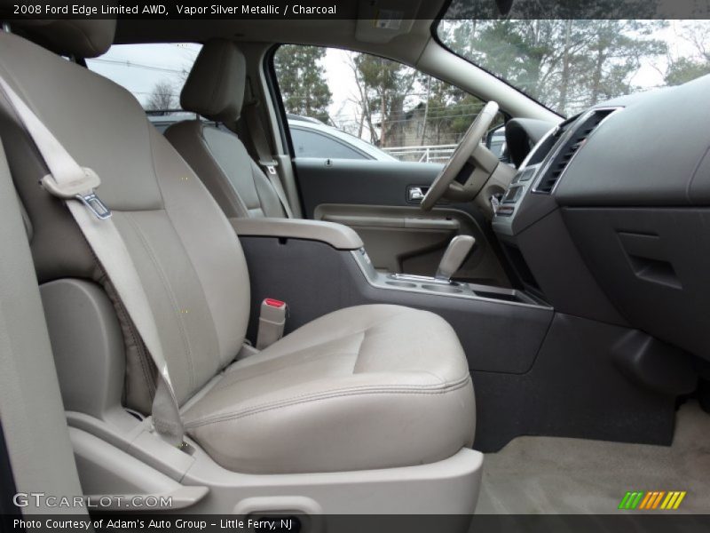 Vapor Silver Metallic / Charcoal 2008 Ford Edge Limited AWD