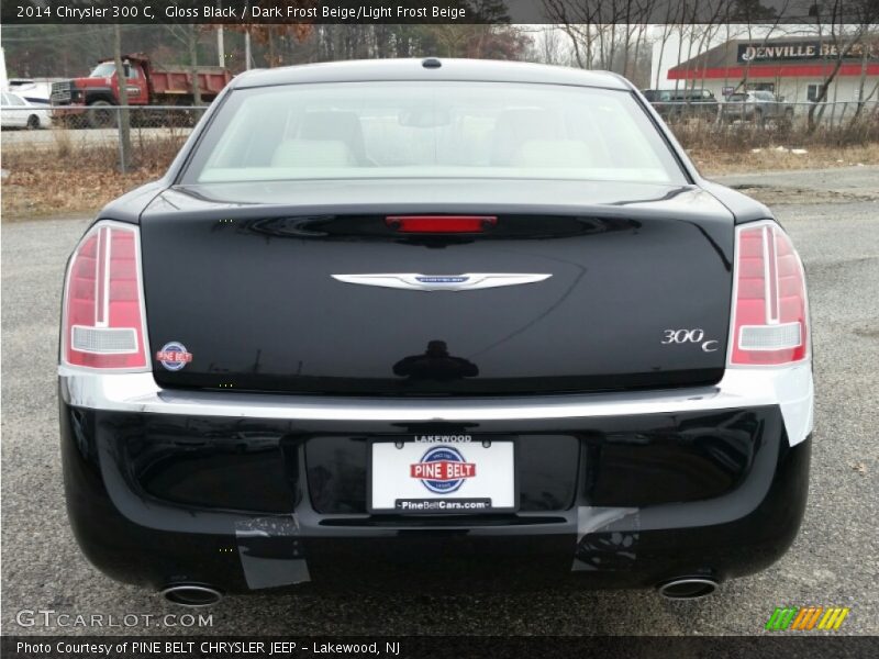 Gloss Black / Dark Frost Beige/Light Frost Beige 2014 Chrysler 300 C