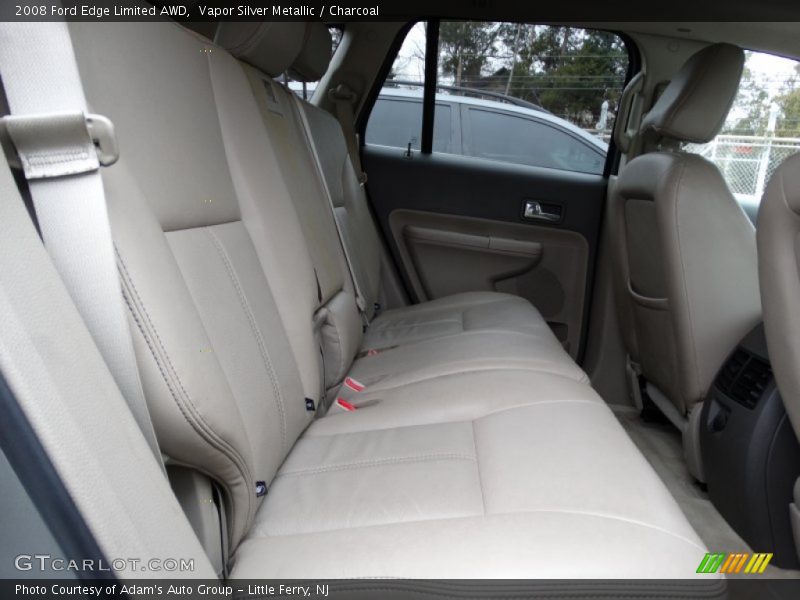 Vapor Silver Metallic / Charcoal 2008 Ford Edge Limited AWD