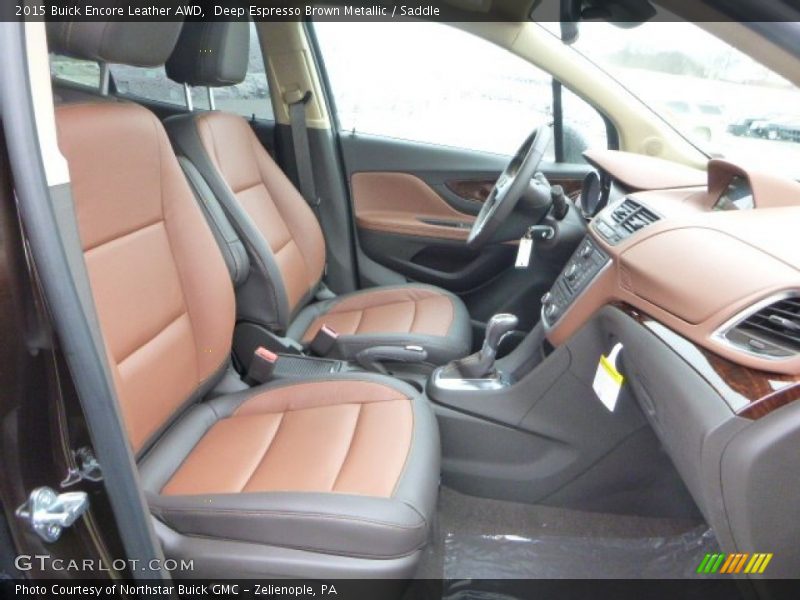 Front Seat of 2015 Encore Leather AWD