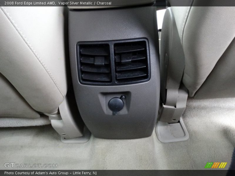 Vapor Silver Metallic / Charcoal 2008 Ford Edge Limited AWD