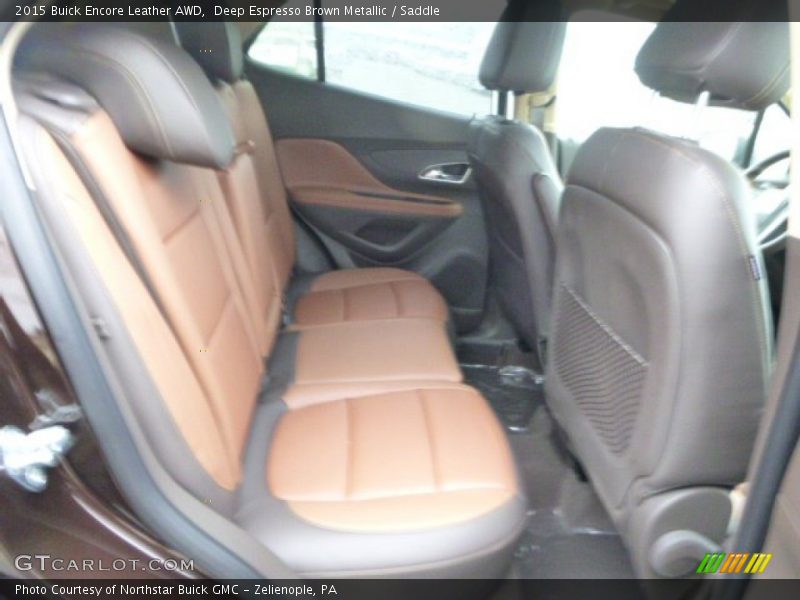 Deep Espresso Brown Metallic / Saddle 2015 Buick Encore Leather AWD