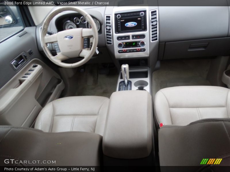 Vapor Silver Metallic / Charcoal 2008 Ford Edge Limited AWD