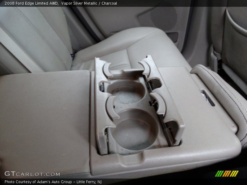 Vapor Silver Metallic / Charcoal 2008 Ford Edge Limited AWD