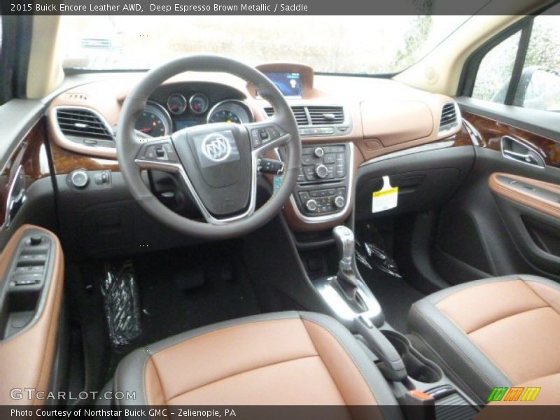 Saddle Interior - 2015 Encore Leather AWD 