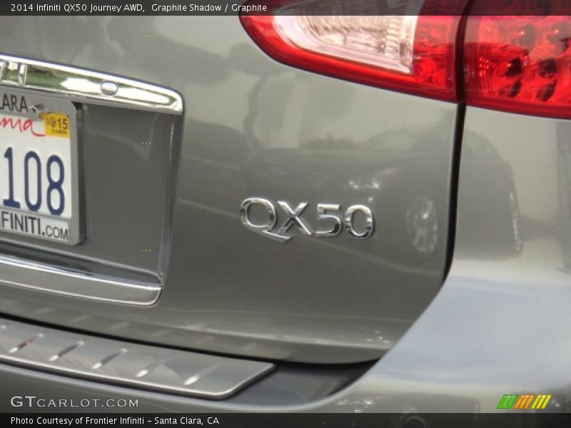 Graphite Shadow / Graphite 2014 Infiniti QX50 Journey AWD