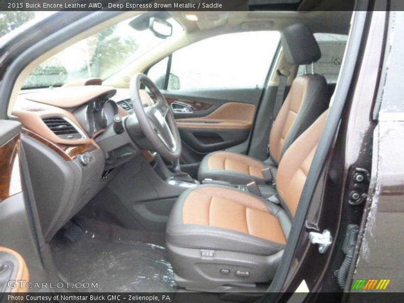 Front Seat of 2015 Encore Leather AWD