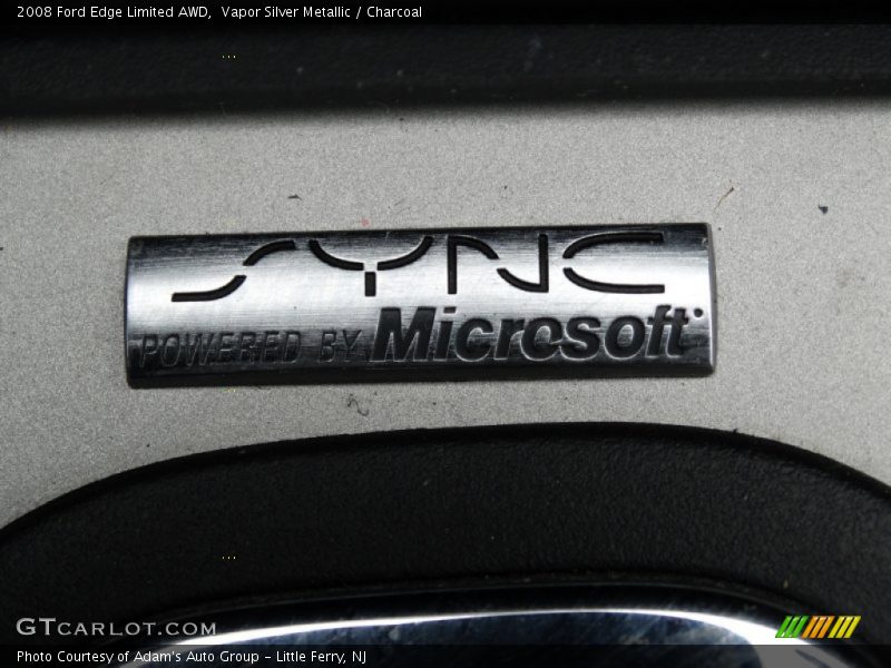 Vapor Silver Metallic / Charcoal 2008 Ford Edge Limited AWD