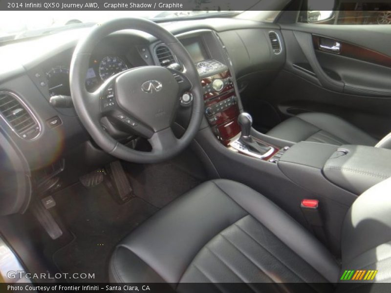 Graphite Shadow / Graphite 2014 Infiniti QX50 Journey AWD
