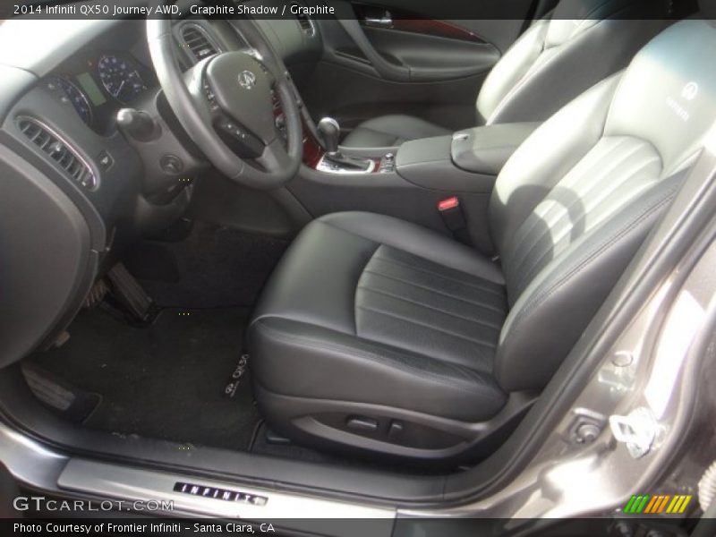 Graphite Shadow / Graphite 2014 Infiniti QX50 Journey AWD