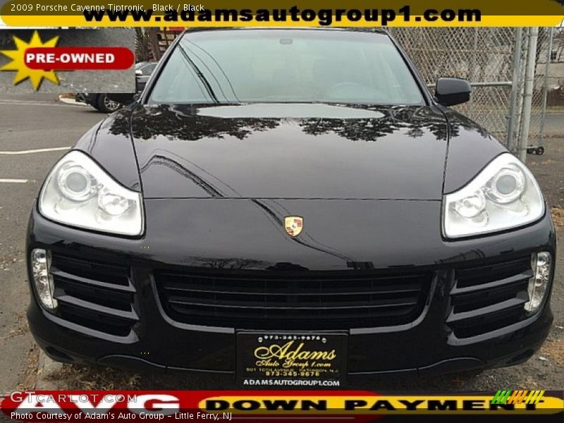 Black / Black 2009 Porsche Cayenne Tiptronic