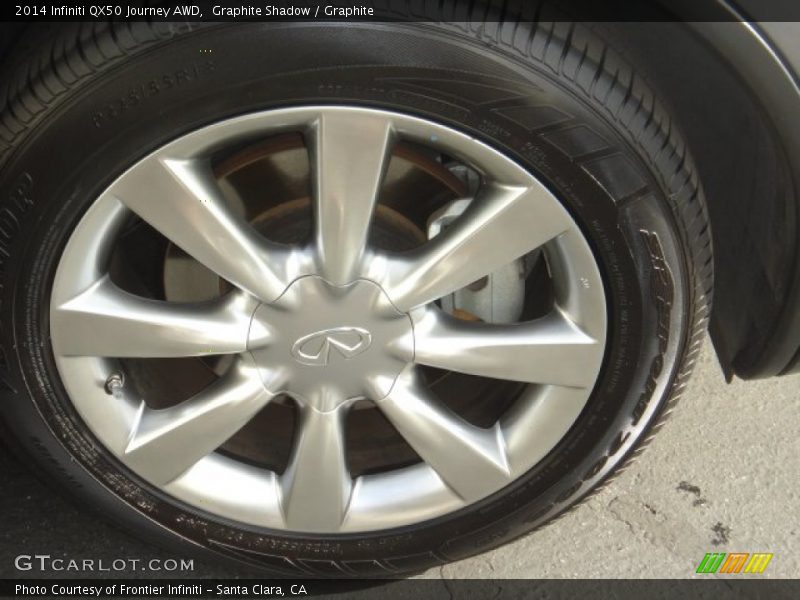 Graphite Shadow / Graphite 2014 Infiniti QX50 Journey AWD