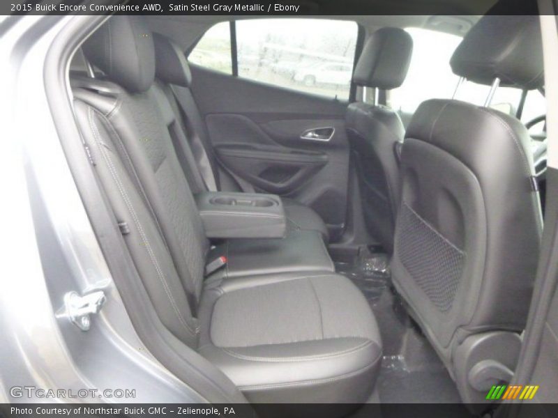 Satin Steel Gray Metallic / Ebony 2015 Buick Encore Convenience AWD