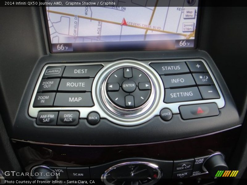 Graphite Shadow / Graphite 2014 Infiniti QX50 Journey AWD