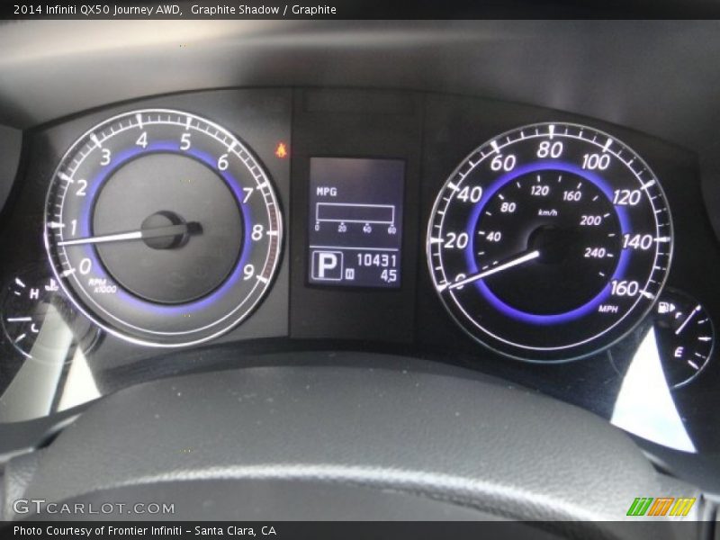 Graphite Shadow / Graphite 2014 Infiniti QX50 Journey AWD