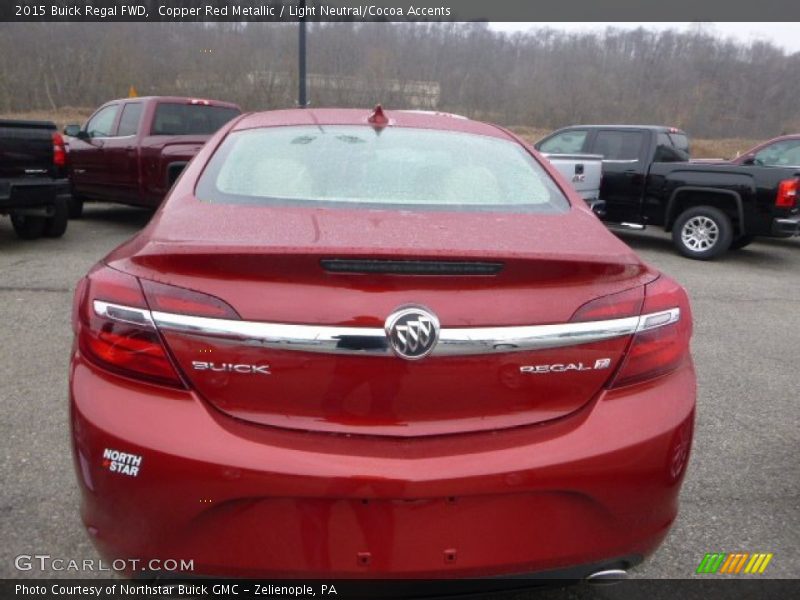 Copper Red Metallic / Light Neutral/Cocoa Accents 2015 Buick Regal FWD