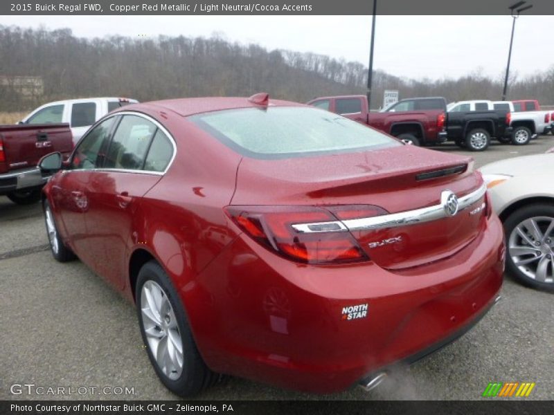 Copper Red Metallic / Light Neutral/Cocoa Accents 2015 Buick Regal FWD
