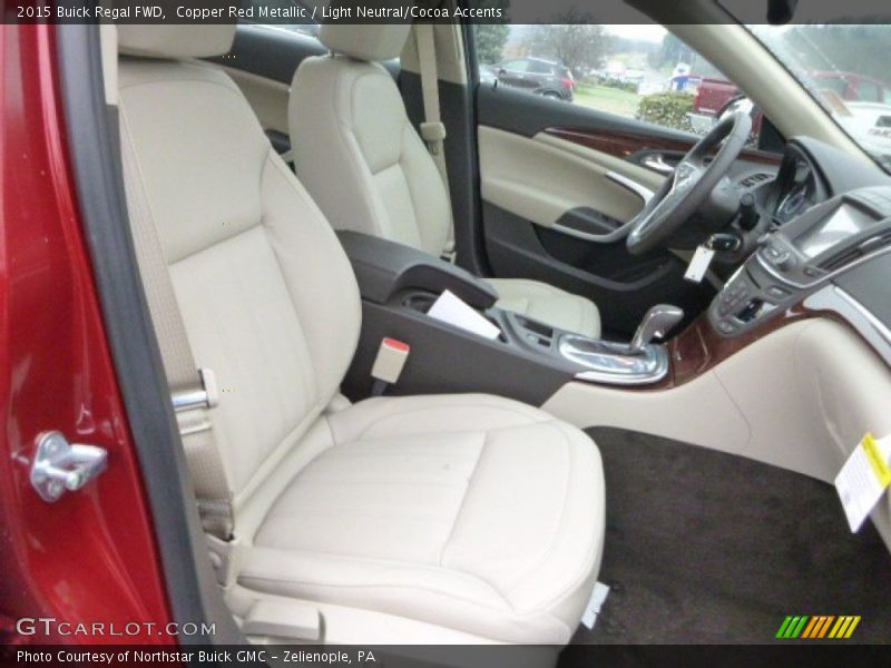 Copper Red Metallic / Light Neutral/Cocoa Accents 2015 Buick Regal FWD