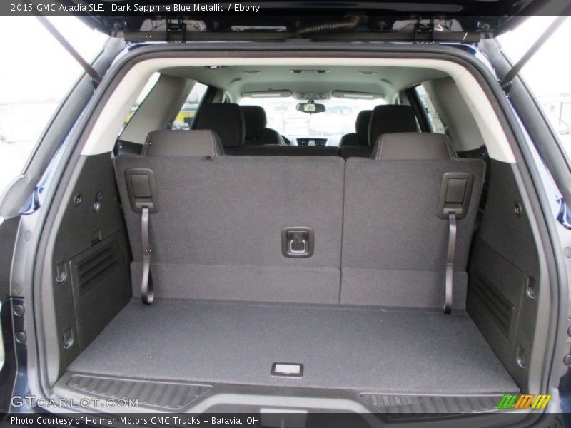 Dark Sapphire Blue Metallic / Ebony 2015 GMC Acadia SLE