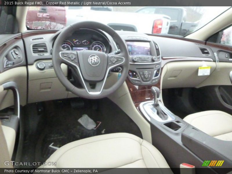 Copper Red Metallic / Light Neutral/Cocoa Accents 2015 Buick Regal FWD