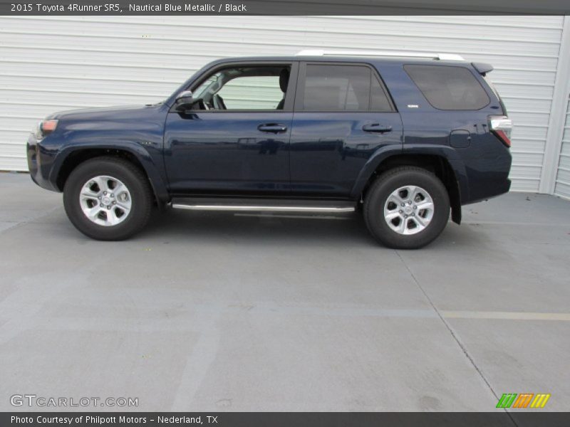 Nautical Blue Metallic / Black 2015 Toyota 4Runner SR5