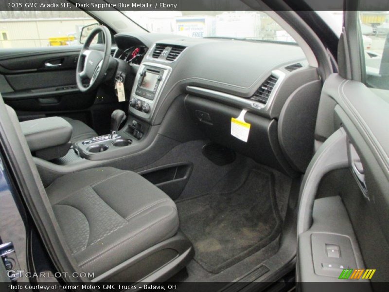 Dark Sapphire Blue Metallic / Ebony 2015 GMC Acadia SLE