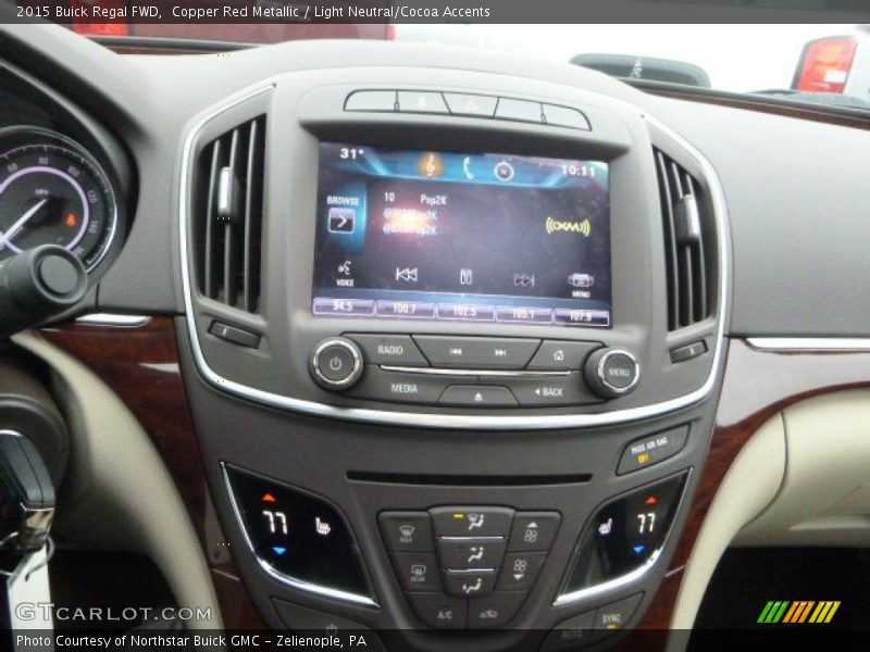 Copper Red Metallic / Light Neutral/Cocoa Accents 2015 Buick Regal FWD