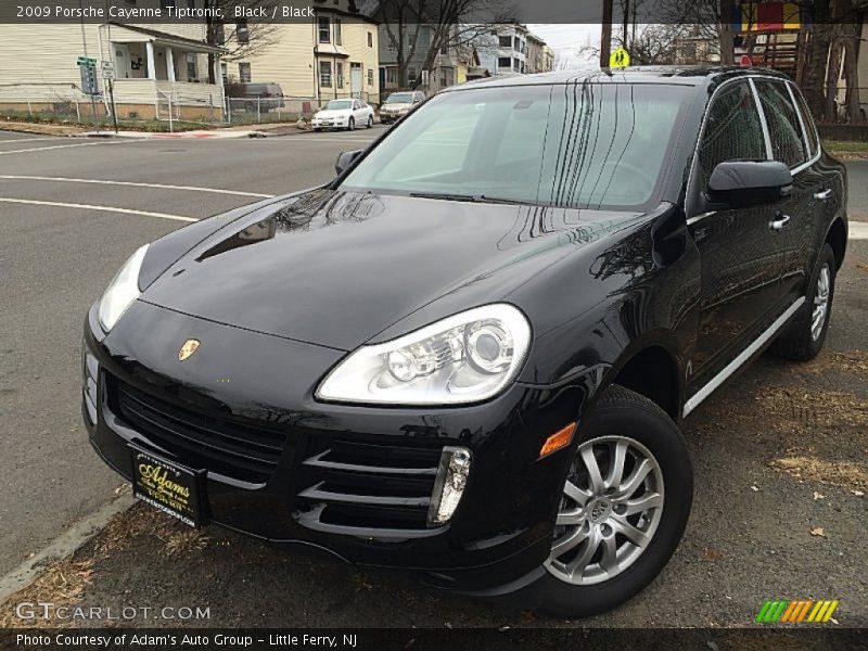 Black / Black 2009 Porsche Cayenne Tiptronic