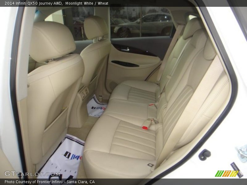 Rear Seat of 2014 QX50 Journey AWD