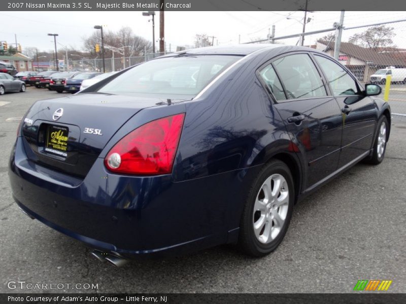 Majestic Blue Metallic / Charcoal 2007 Nissan Maxima 3.5 SL