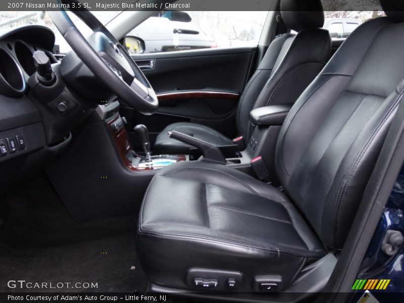 Majestic Blue Metallic / Charcoal 2007 Nissan Maxima 3.5 SL