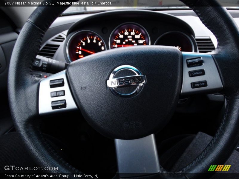 Majestic Blue Metallic / Charcoal 2007 Nissan Maxima 3.5 SL
