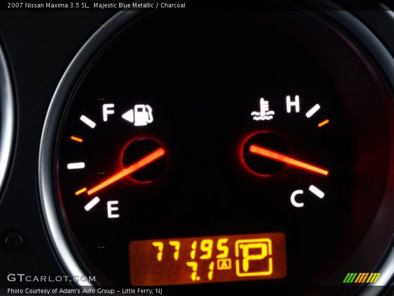 Majestic Blue Metallic / Charcoal 2007 Nissan Maxima 3.5 SL