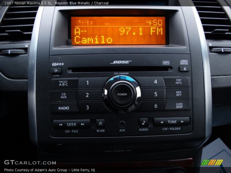 Majestic Blue Metallic / Charcoal 2007 Nissan Maxima 3.5 SL
