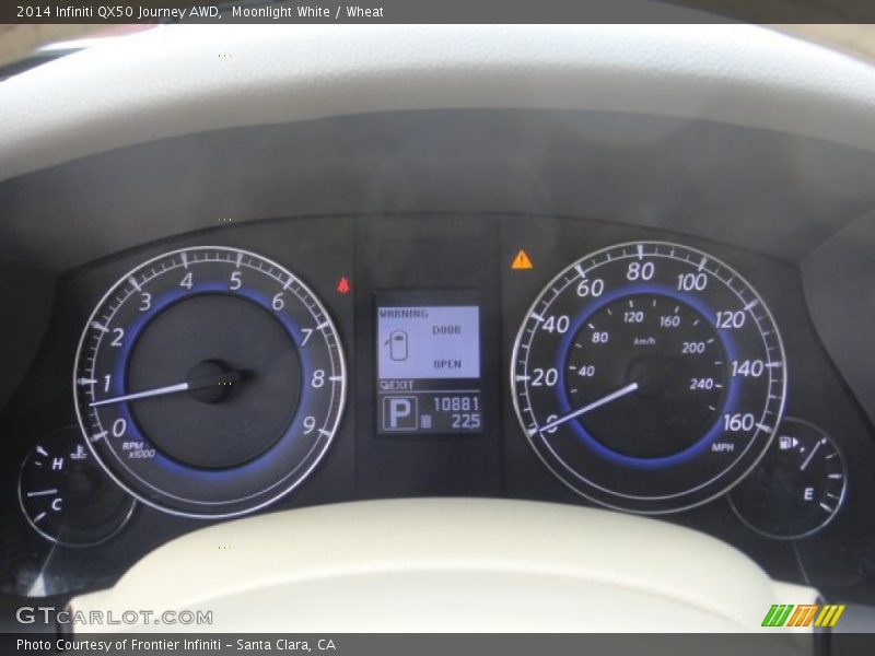  2014 QX50 Journey AWD Journey AWD Gauges