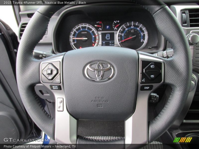 Nautical Blue Metallic / Black 2015 Toyota 4Runner SR5