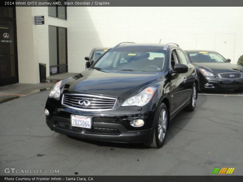 Black Obsidian / Graphite 2014 Infiniti QX50 Journey AWD