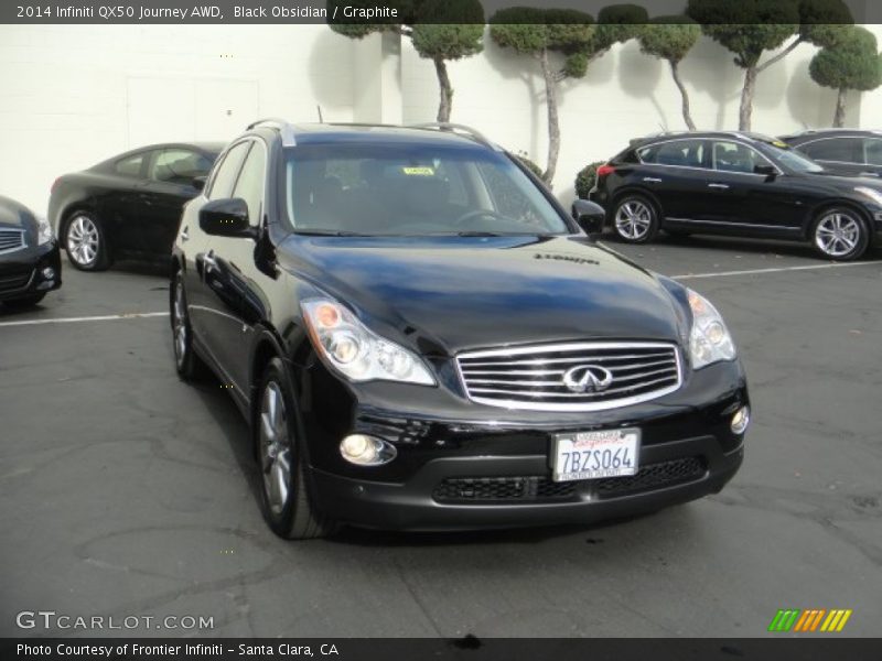 Black Obsidian / Graphite 2014 Infiniti QX50 Journey AWD