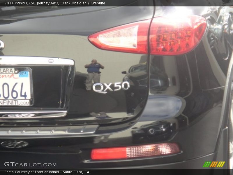 Black Obsidian / Graphite 2014 Infiniti QX50 Journey AWD