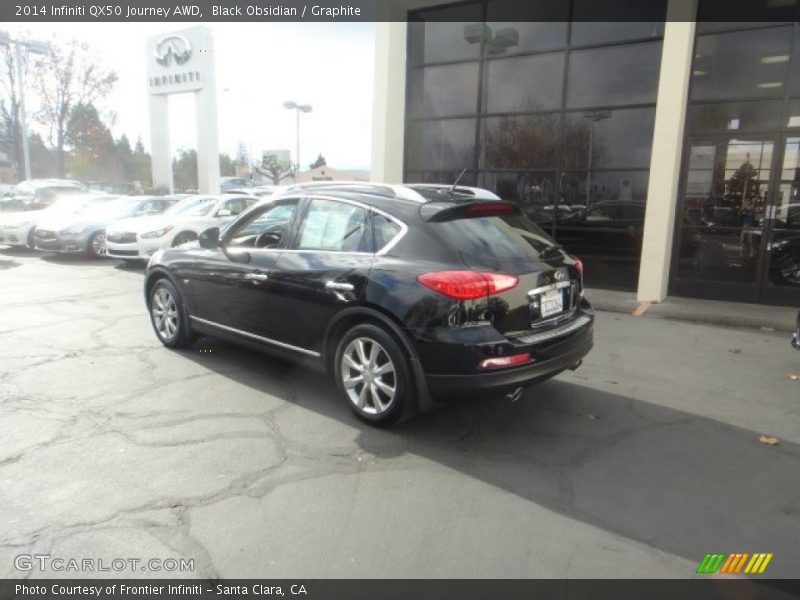 Black Obsidian / Graphite 2014 Infiniti QX50 Journey AWD