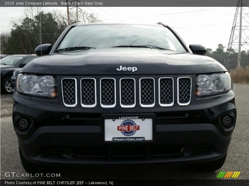 Black / Dark Slate Gray 2015 Jeep Compass Latitude