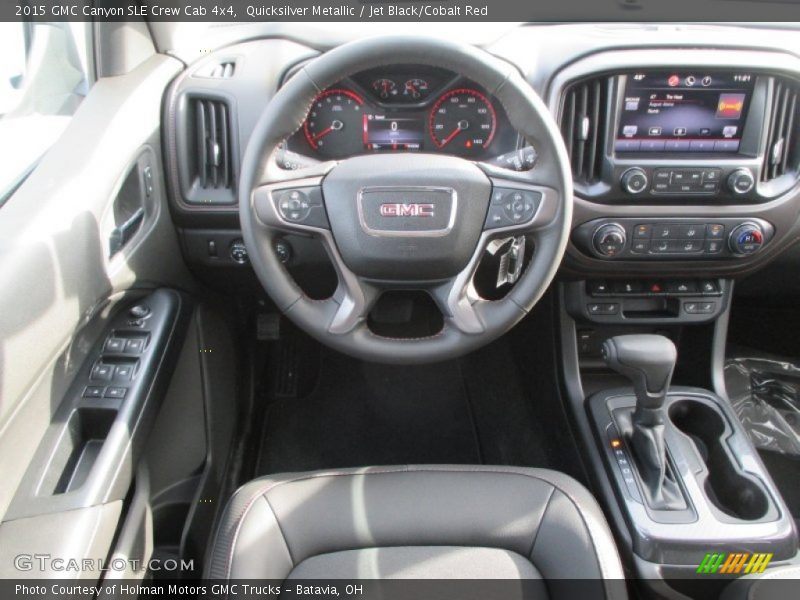 Dashboard of 2015 Canyon SLE Crew Cab 4x4