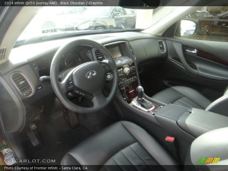 2014 QX50 Journey AWD Graphite Interior