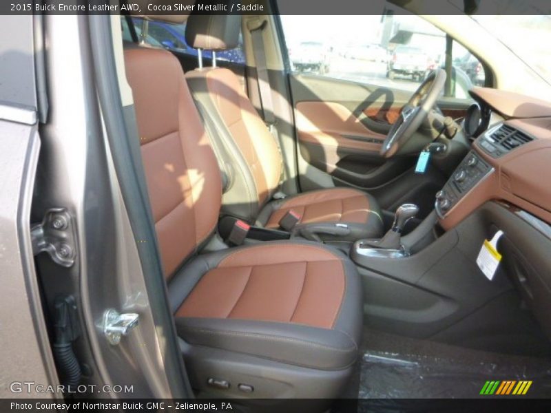 Front Seat of 2015 Encore Leather AWD