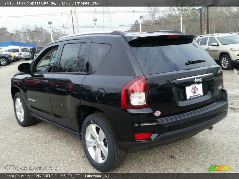 Black / Dark Slate Gray 2015 Jeep Compass Latitude